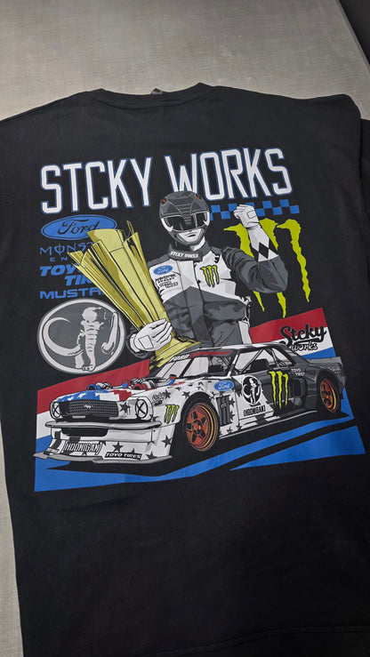 Black Ranger Rally Team Tee