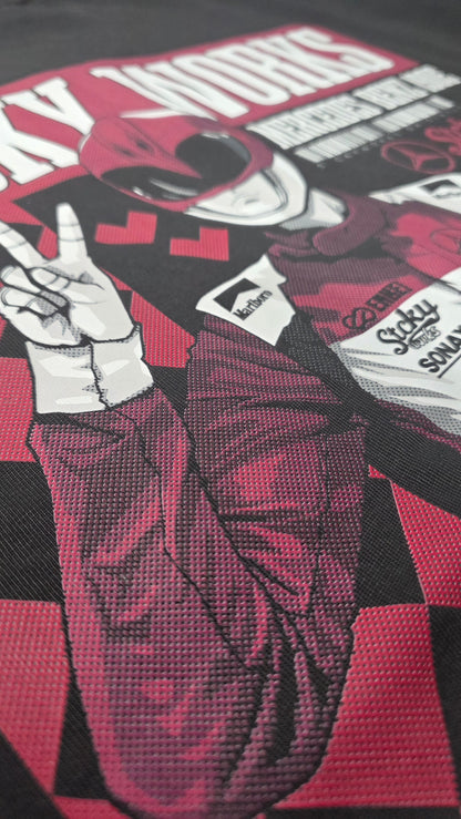 Pink Ranger Rally Team Tee