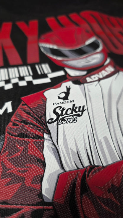 Red Ranger Rally Team Tee