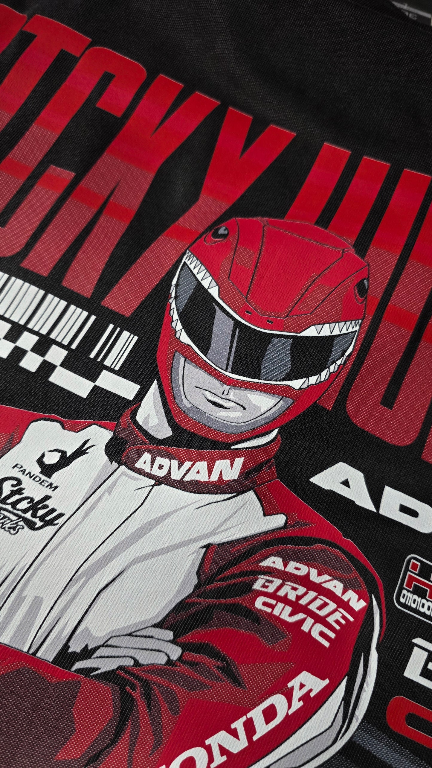 Red Ranger Rally Team Tee