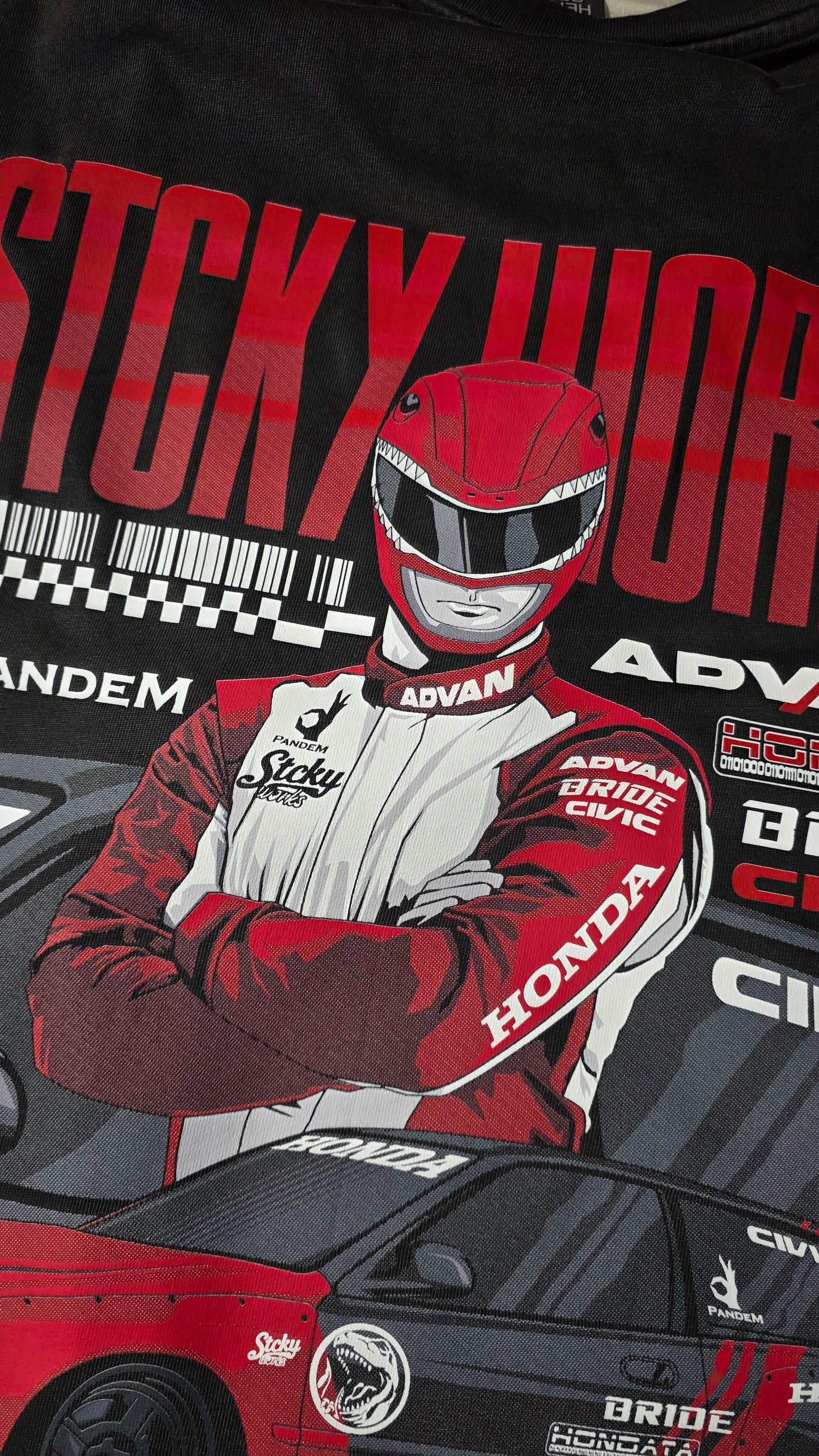 Red Ranger Rally Team Tee
