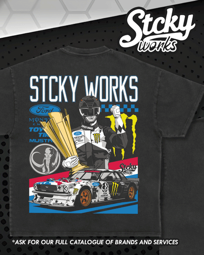 Black Ranger Rally Team Tee